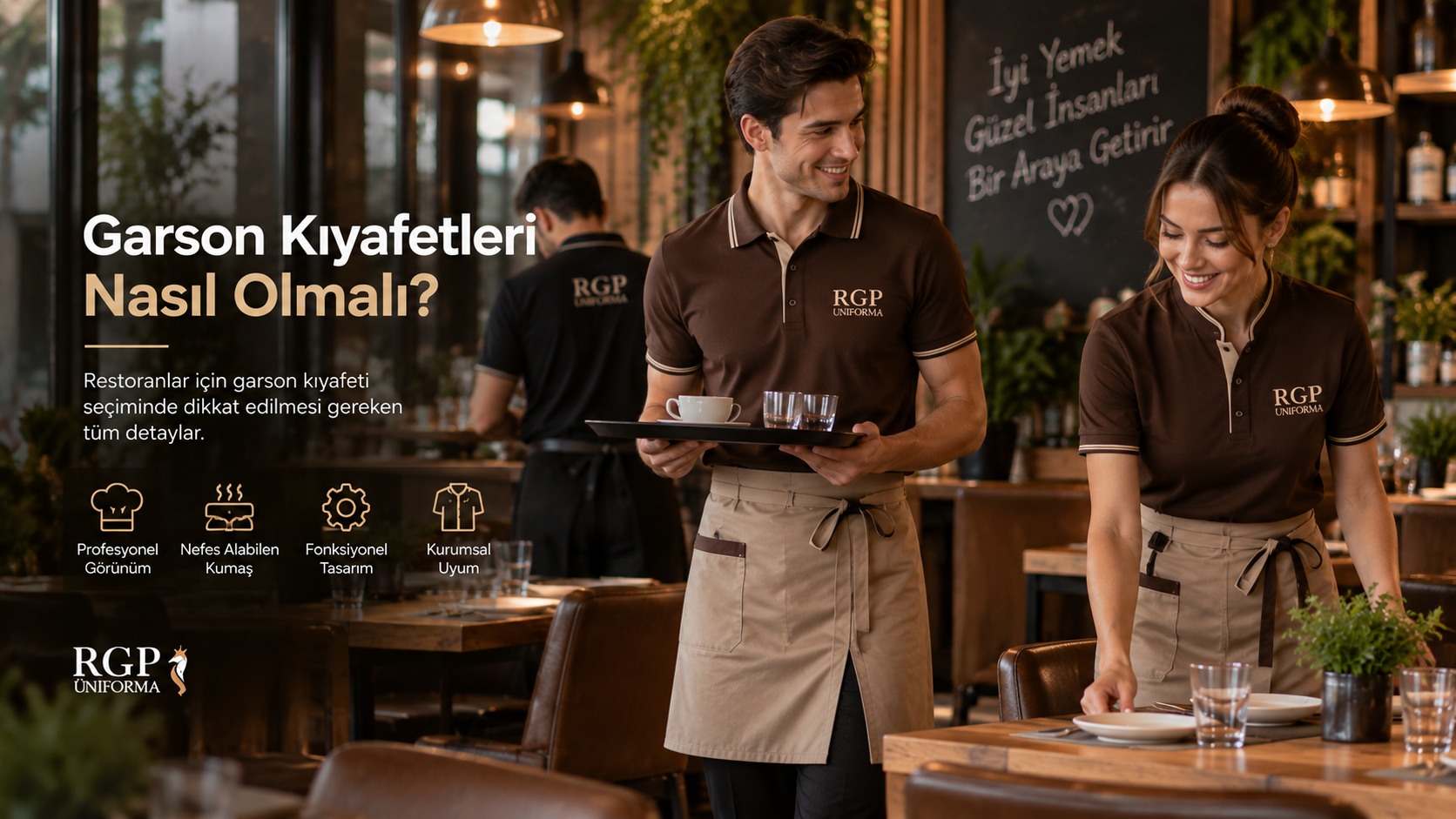 Garson Kıyafetleri Nasıl Olmalı? Restoranlar İçin Garson Kıyafeti Rehberi