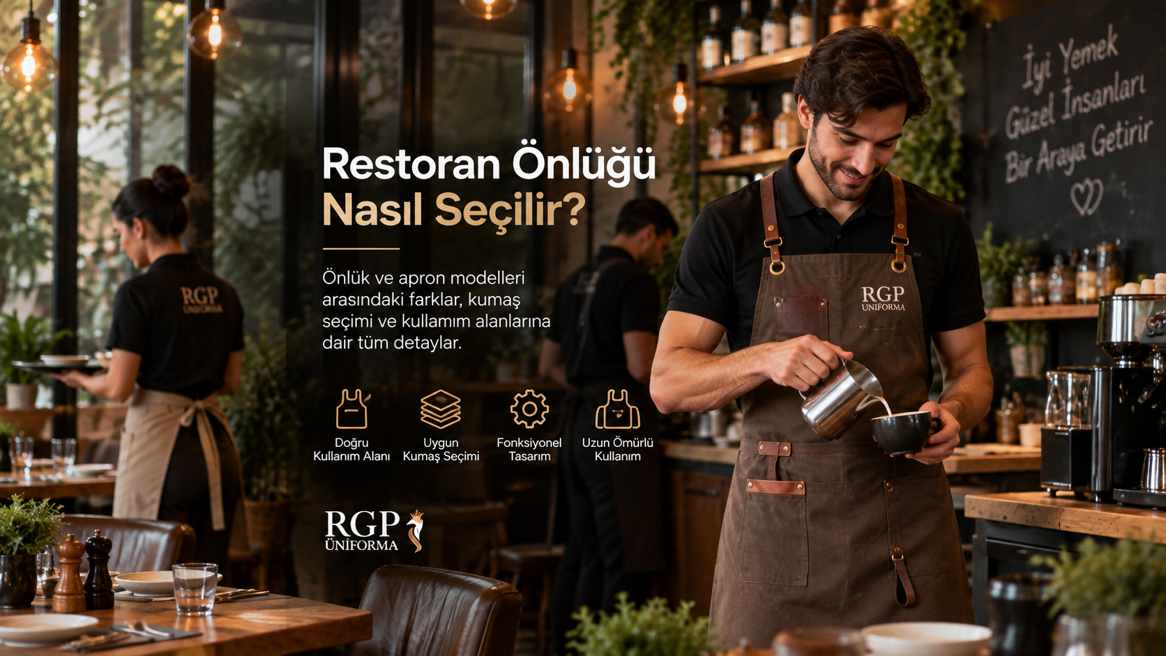 Restoran Önlüğü Nasıl Seçilir? Önlük ve Apron Arasındaki Farklar